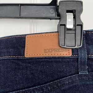 Express cropped straight jeans